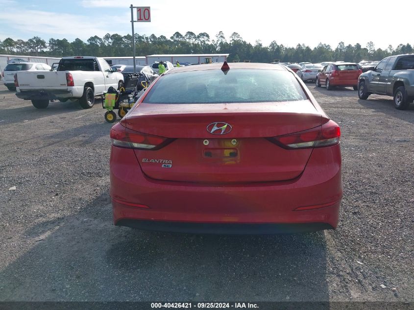 2017 Hyundai Elantra Se VIN: 5NPD74LF7HH168026 Lot: 40426421