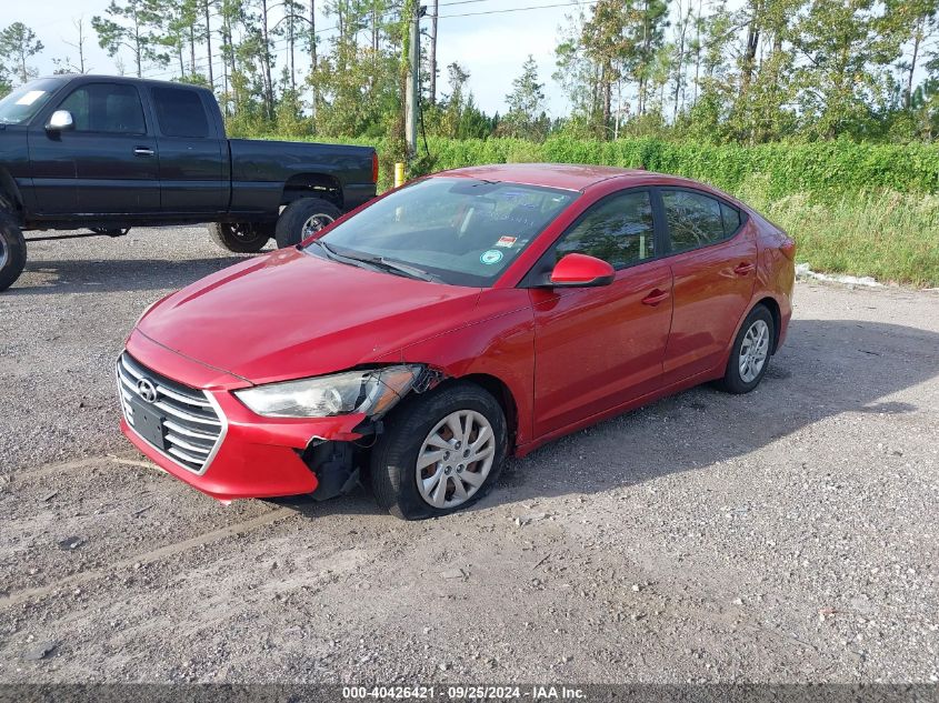 5NPD74LF7HH168026 2017 HYUNDAI ELANTRA - Image 2