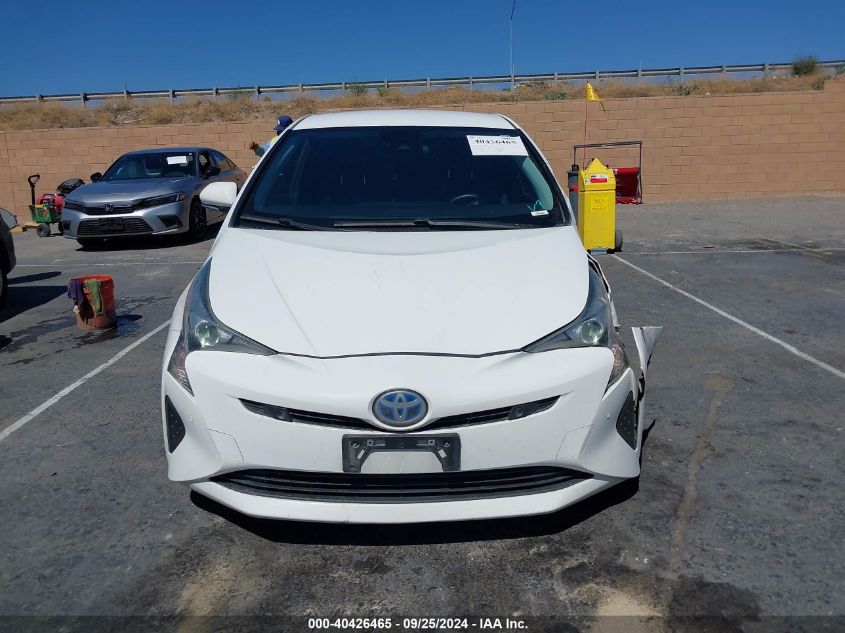 2018 Toyota Prius Three VIN: JTDKARFU2J3055554 Lot: 40426465