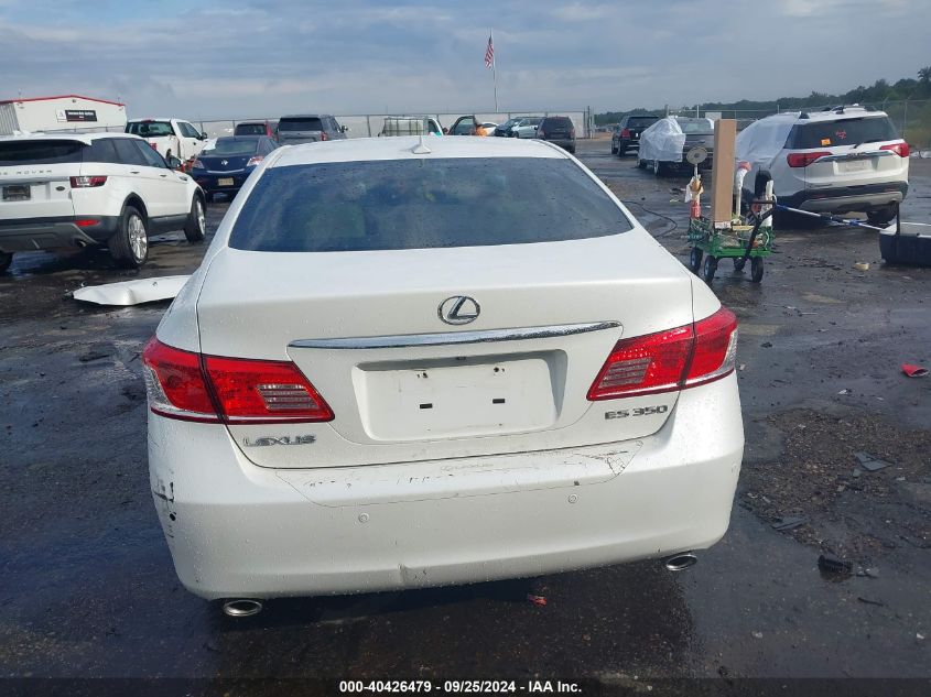 2010 Lexus Es 350 VIN: JTHBK1EGXA2357866 Lot: 40426479