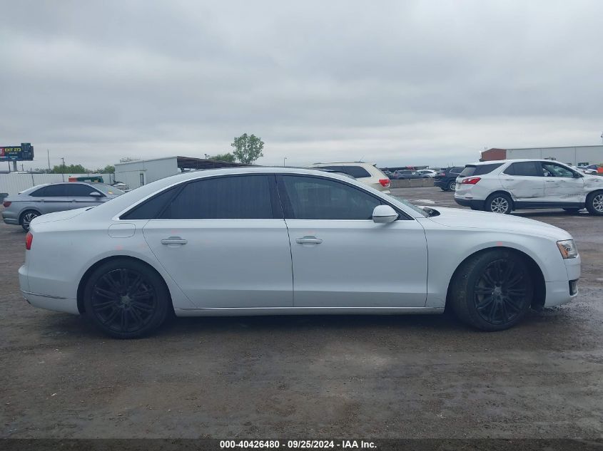 2016 Audi A8 L L Quattro VIN: WAU34AFD2GN011318 Lot: 40426480