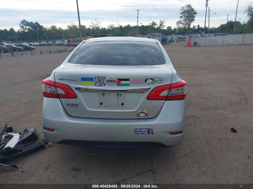 3N1AB7AP2FY367132 2015 Nissan Sentra S