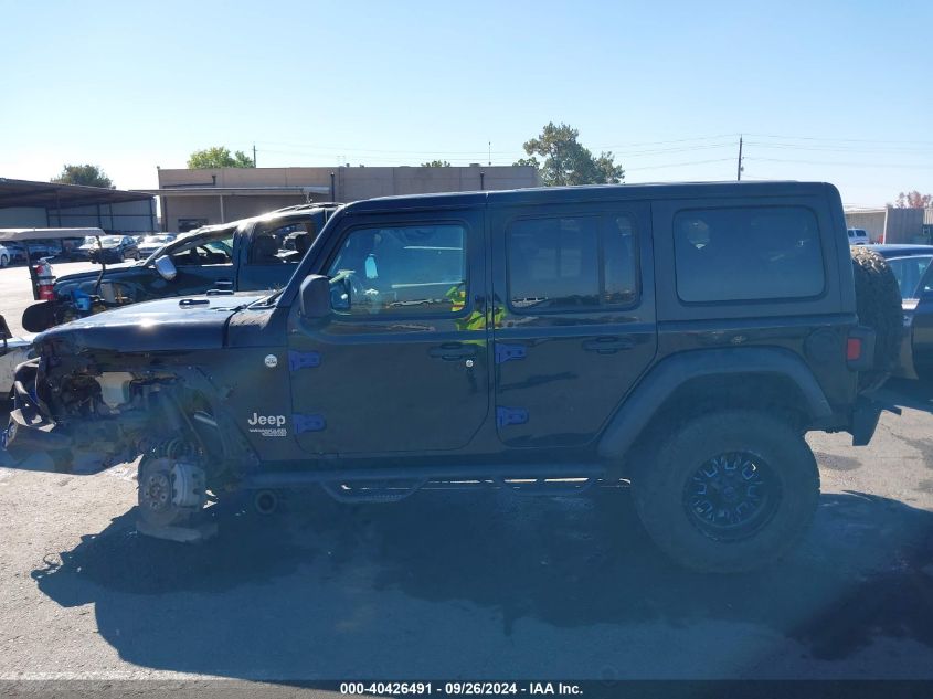 2018 Jeep Wrangler Unlimited Sport S 4X4 VIN: 1C4HJXDG4JW241428 Lot: 40426491