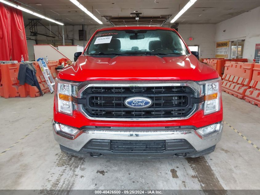 2022 Ford F-150 Xlt VIN: 1FTFX1E5XNKD27095 Lot: 40426500