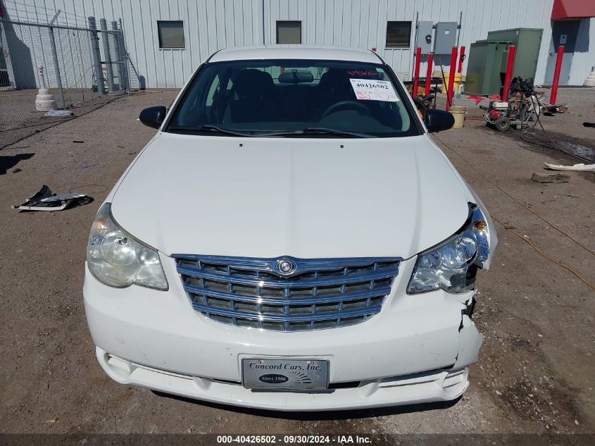 2010 Chrysler Sebring Touring VIN: 1C3CC4FB0AN100872 Lot: 40426502