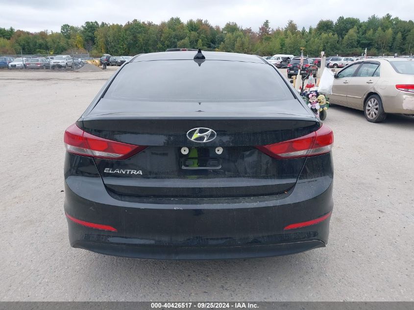 KMHD84LF9HU061512 2017 Hyundai Elantra Se