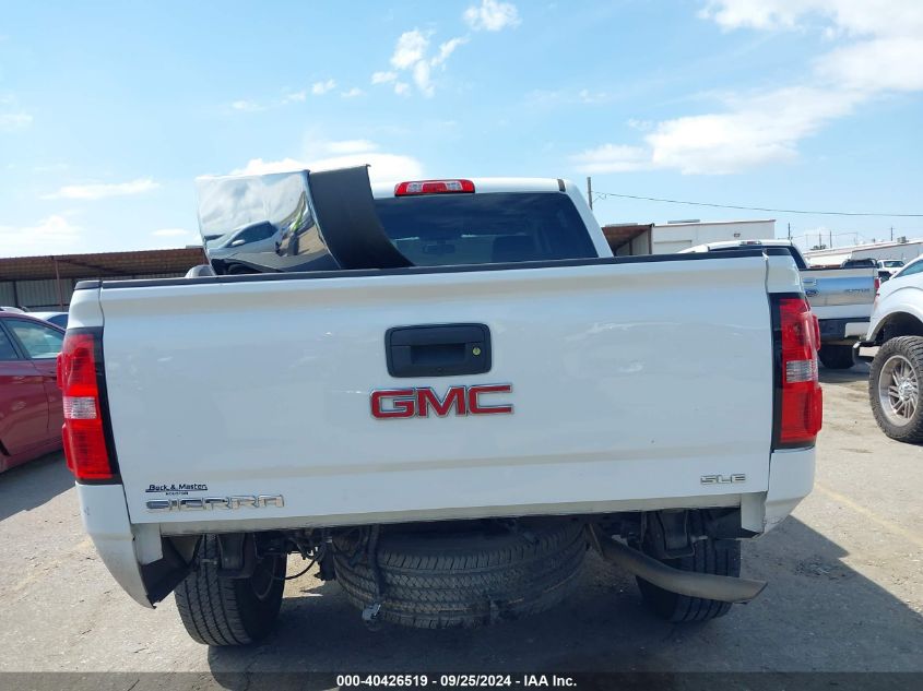 2018 GMC Sierra 1500 Sle VIN: 3GTP1MEH0JG117284 Lot: 40426519