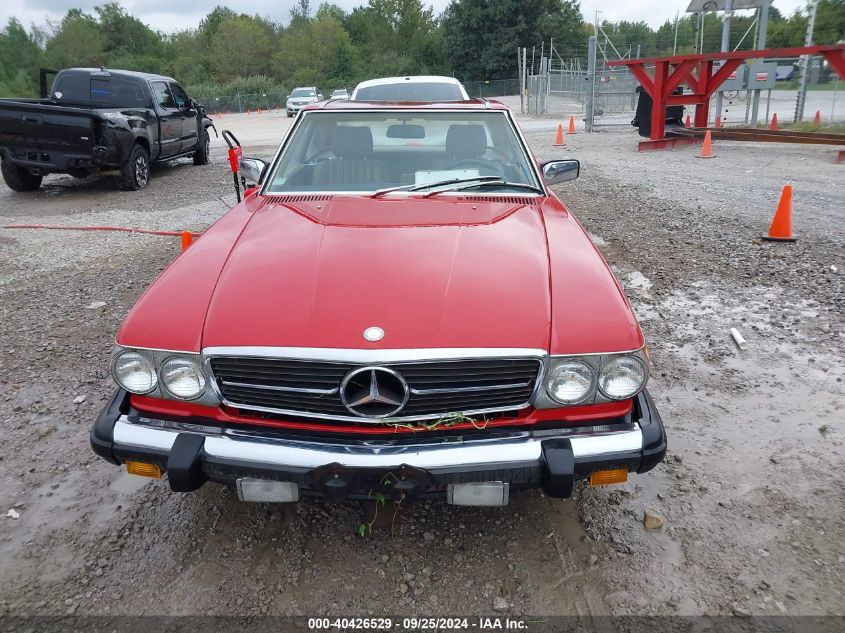 WDBBA48D7HA060074 1987 Mercedes-Benz 560 Sl