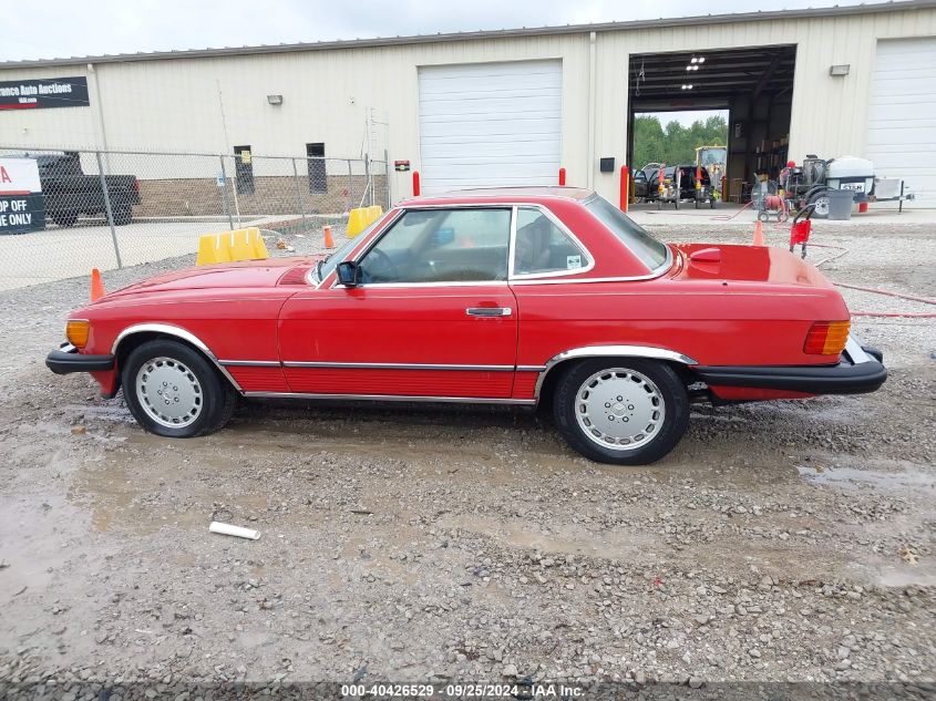 WDBBA48D7HA060074 1987 Mercedes-Benz 560 Sl