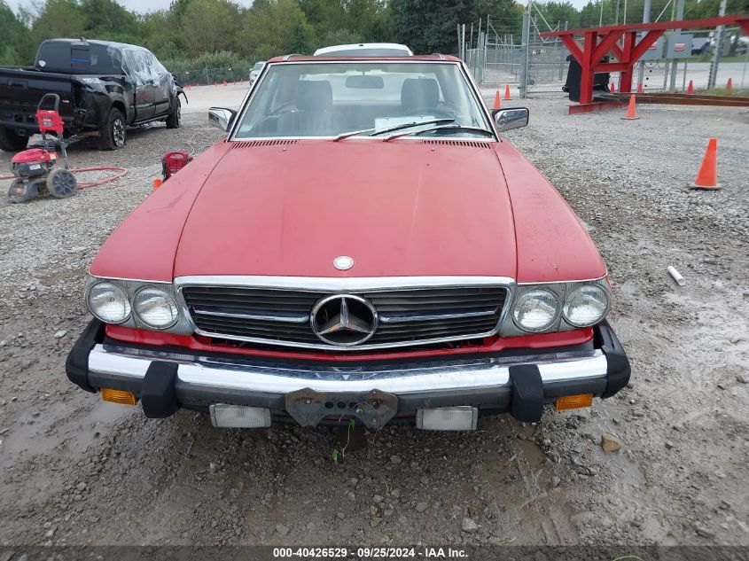 WDBBA48D7HA060074 1987 Mercedes-Benz 560 Sl