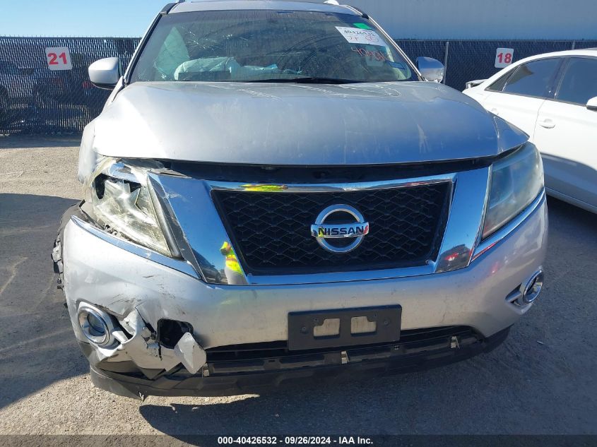 2014 Nissan Pathfinder S/Sv/Sl/Platinum VIN: 5N1AR2MN0EC692578 Lot: 40426532