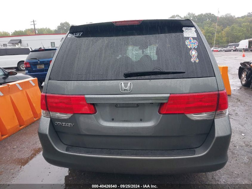 5FNRL38778B096109 2008 Honda Odyssey Ex-L