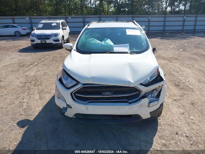 2020 Ford Ecosport Se VIN: MAJ6S3GLXLC394007 Lot: 40426547