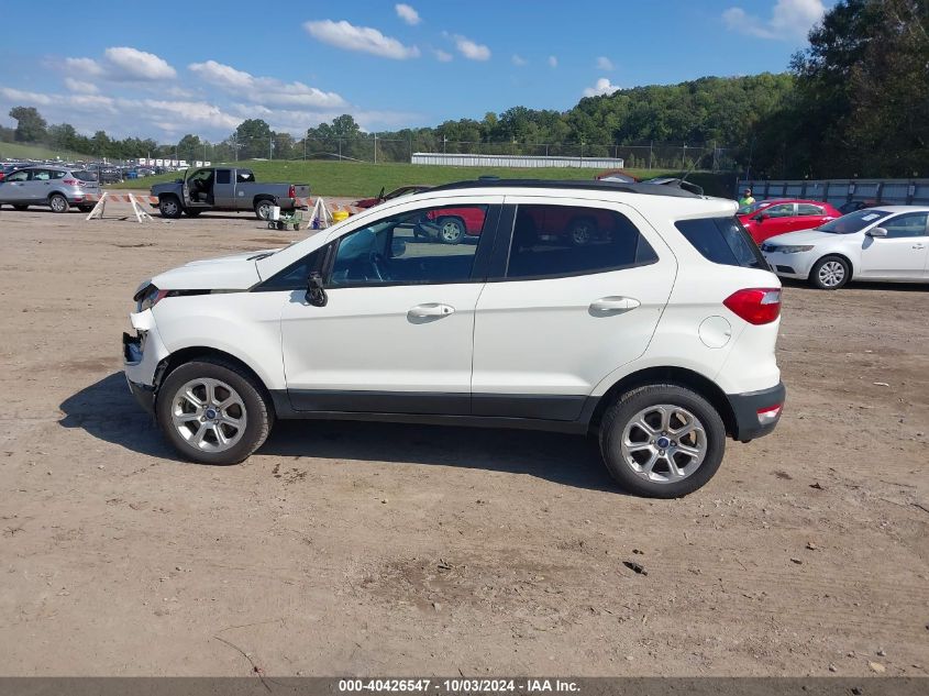 2020 Ford Ecosport Se VIN: MAJ6S3GLXLC394007 Lot: 40426547