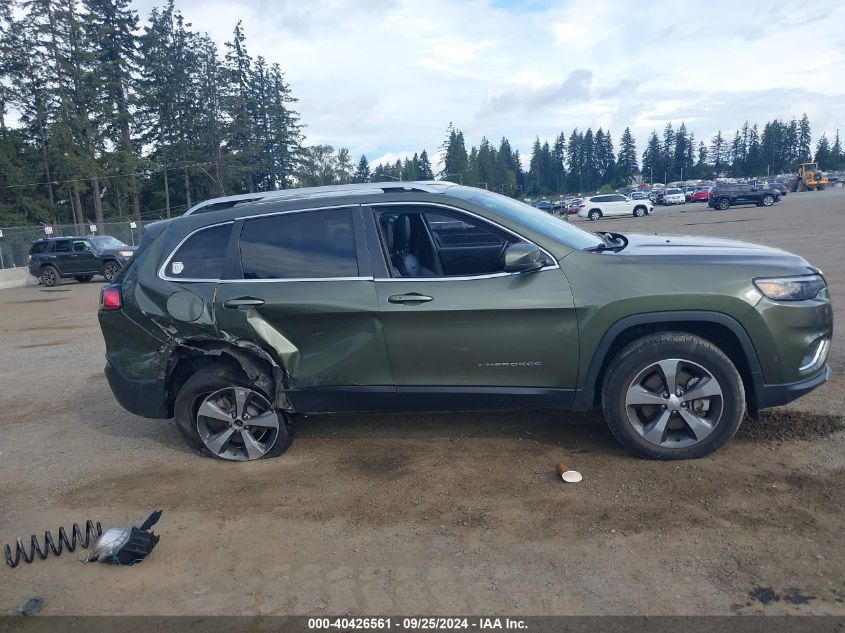 2019 Jeep Cherokee Limited 4X4 VIN: 1C4PJMDN9KD254049 Lot: 40426561