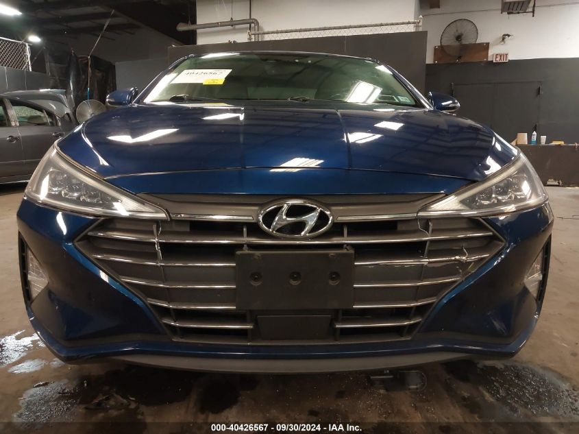 2019 Hyun Elantra Limited Auto Sel/Value/Limited VIN: 5NPD84LF0KH433048 Lot: 40426567