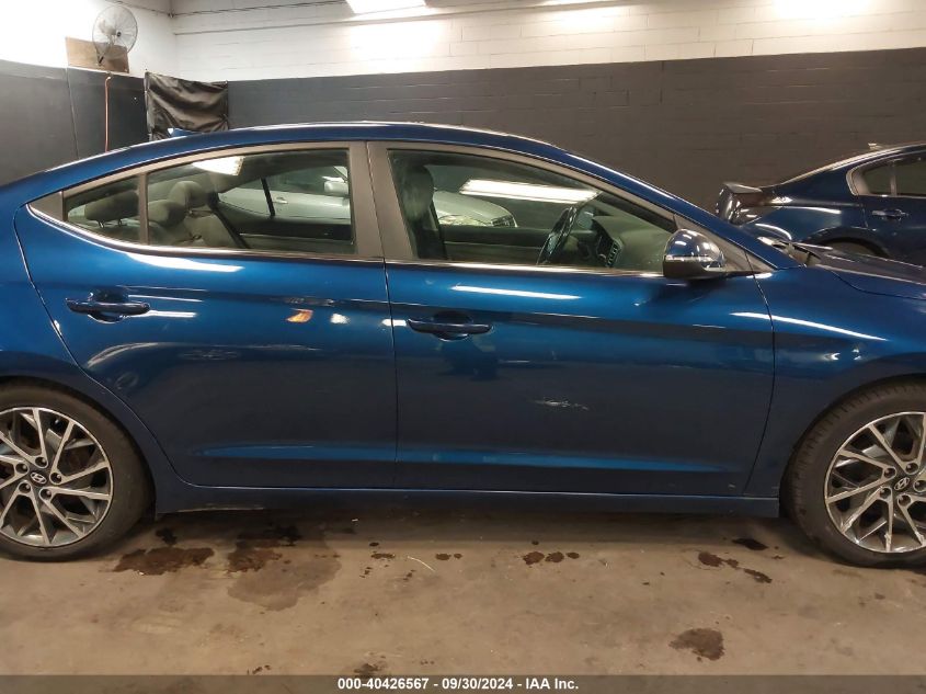 2019 Hyun Elantra Limited Auto Sel/Value/Limited VIN: 5NPD84LF0KH433048 Lot: 40426567