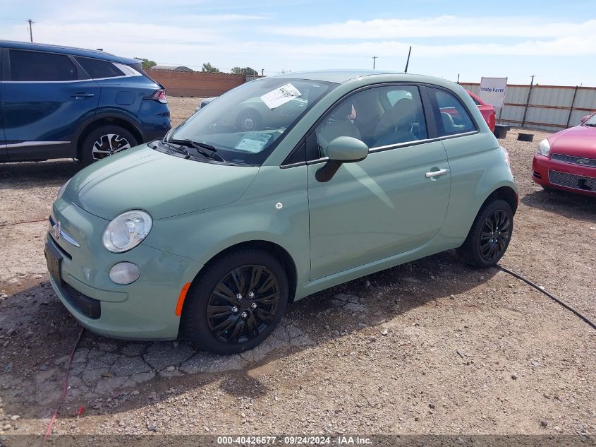 VIN 3HGGK5H84KM715459 2012 FIAT 500 no.2