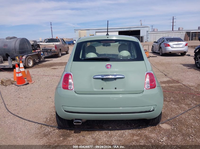 2012 Fiat 500 Pop VIN: 3C3CFFAR2CT321691 Lot: 40426577