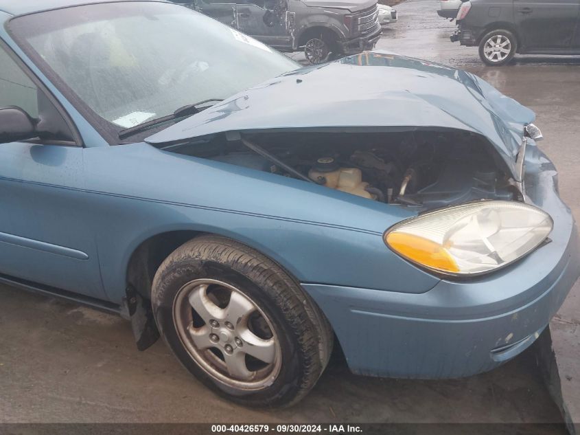 2006 Ford Taurus Se VIN: 1FAFP53U86A205298 Lot: 40426579