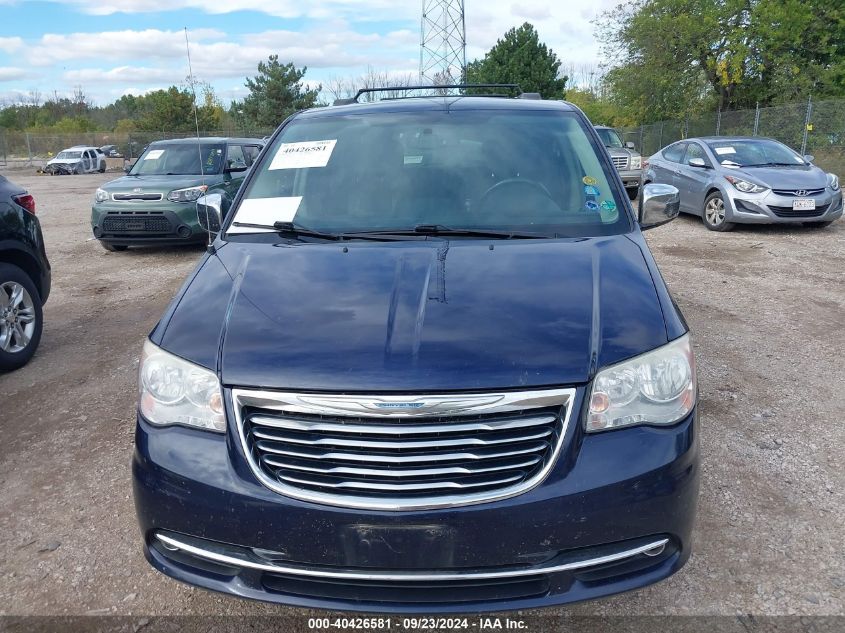 2012 Chrysler Town & Country Touring-L VIN: 2C4RC1CG4CR345443 Lot: 40426581