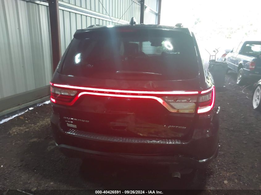 2016 Dodge Durango Limited VIN: 1C4RDJDG0GC301899 Lot: 40426591