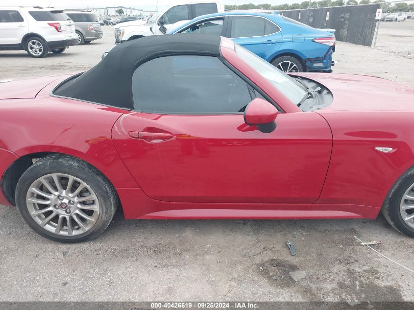 JC1NFAEK9H0106606 2017 Fiat 124 Spider Classica