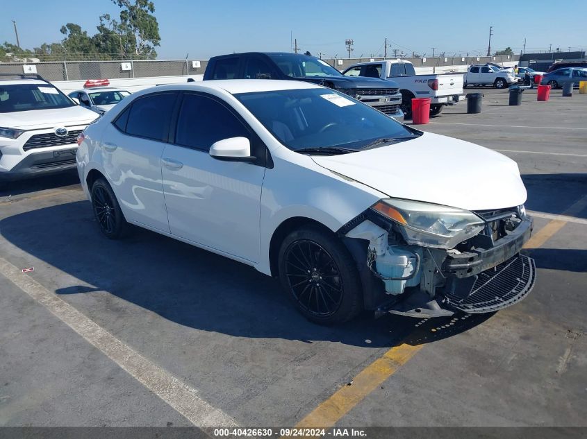 2016 TOYOTA COROLLA LE - 5YFBURHE7GP438712