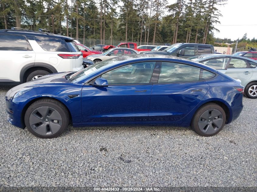 2023 TESLA MODEL 3 REAR-WHEEL DRIVE - 5YJ3E1EA8PF715688