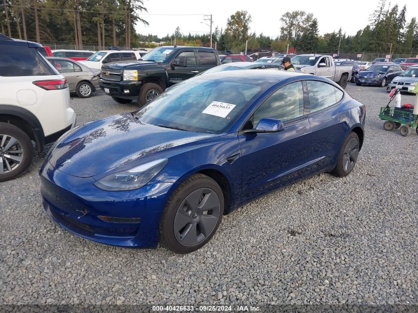 5YJ3E1EA8PF715688 2023 TESLA MODEL 3 - Image 2