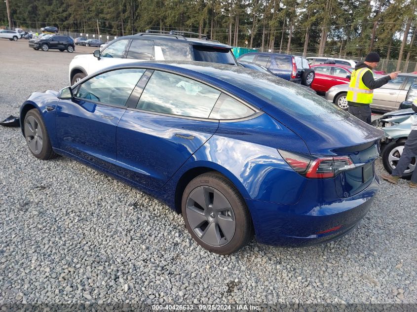 2023 TESLA MODEL 3 REAR-WHEEL DRIVE - 5YJ3E1EA8PF715688