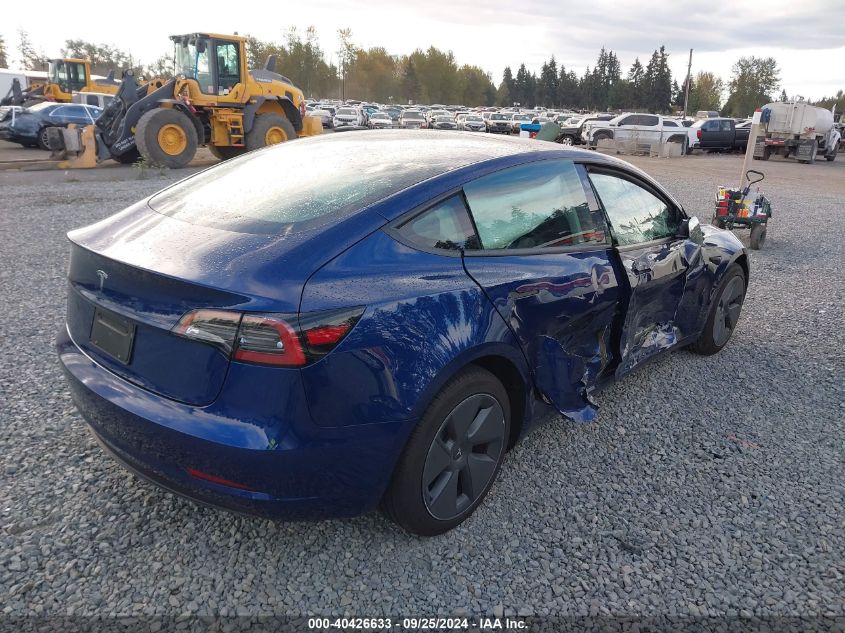 2023 TESLA MODEL 3 REAR-WHEEL DRIVE - 5YJ3E1EA8PF715688