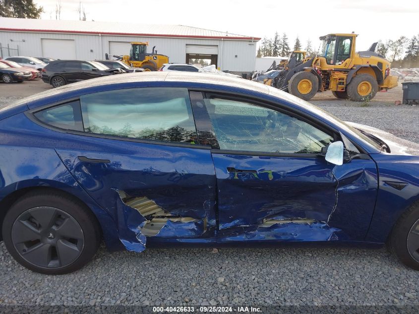 2023 TESLA MODEL 3 REAR-WHEEL DRIVE - 5YJ3E1EA8PF715688