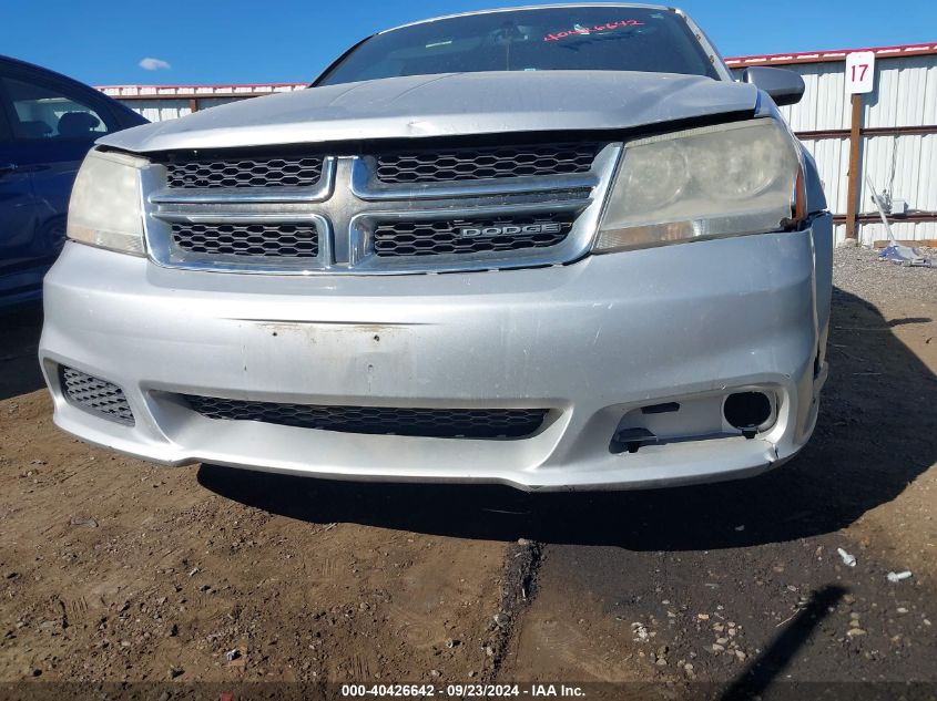 2012 Dodge Avenger Sxt VIN: 1C3CDZCB8CN183372 Lot: 40426642