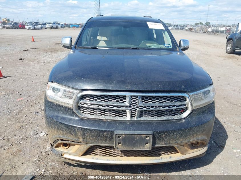 1C4RDHEG8GC374493 2016 Dodge Durango Citadel