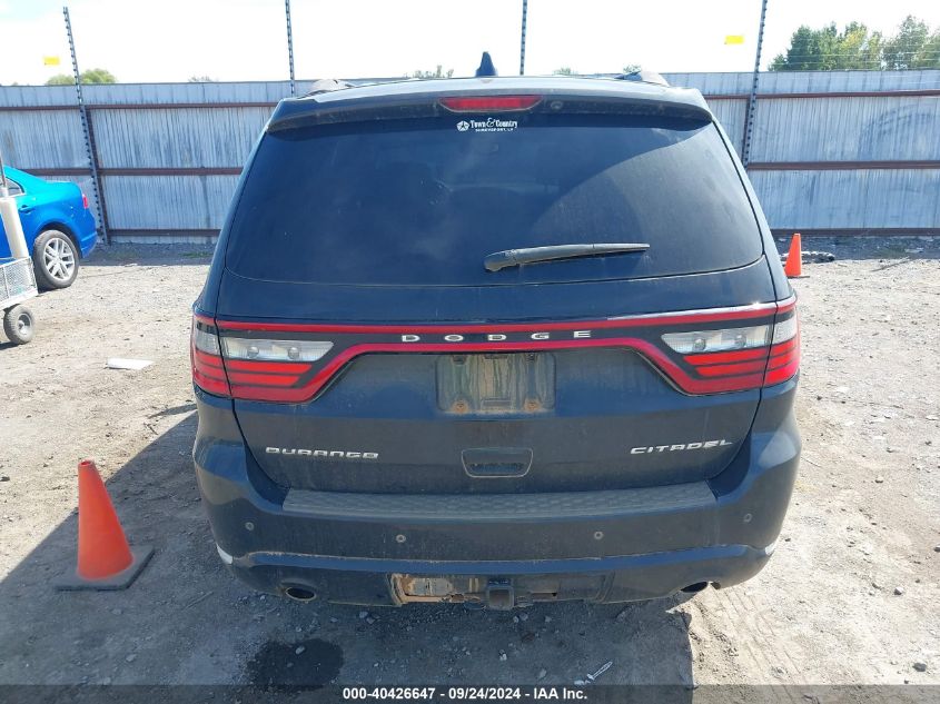 1C4RDHEG8GC374493 2016 Dodge Durango Citadel