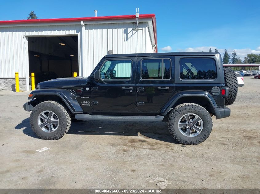 2019 Jeep Wrangler Unlimited Sahara 4X4 VIN: 1C4HJXEG2KW527746 Lot: 40426660