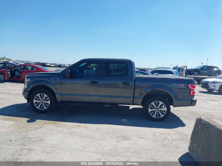 2018 Ford F-150 Xl VIN: 1FTEW1EP7JKC81302 Lot: 40426666