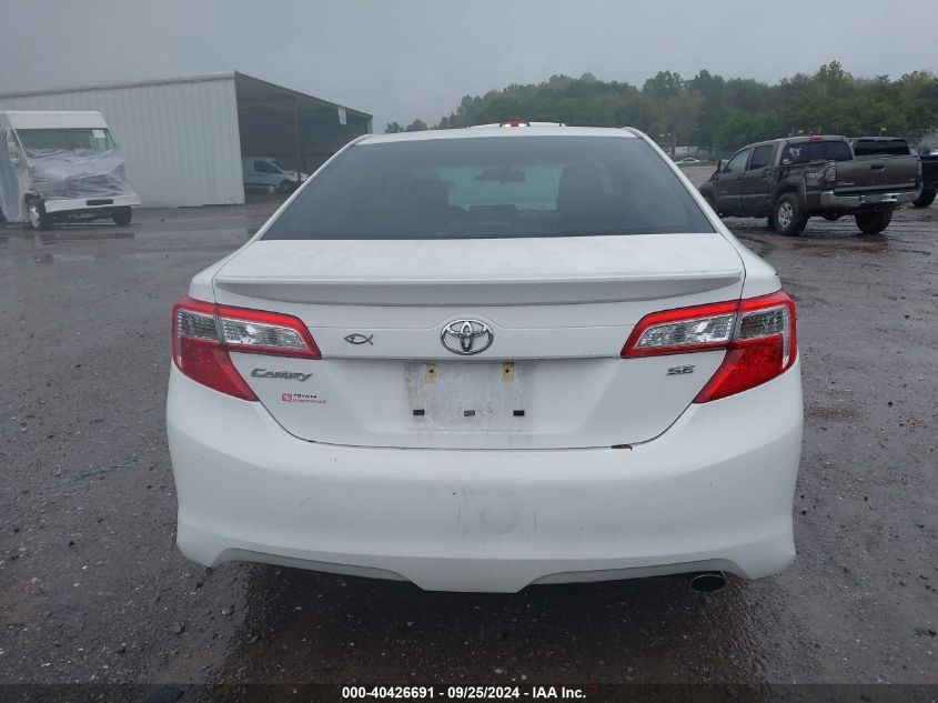 2014 Toyota Camry Se VIN: 4T1BF1FK6EU766705 Lot: 40426691