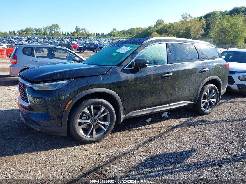 2024 Infiniti Qx60 Luxe Awd VIN: 5N1DL1FS1RC347741 Lot: 40426692