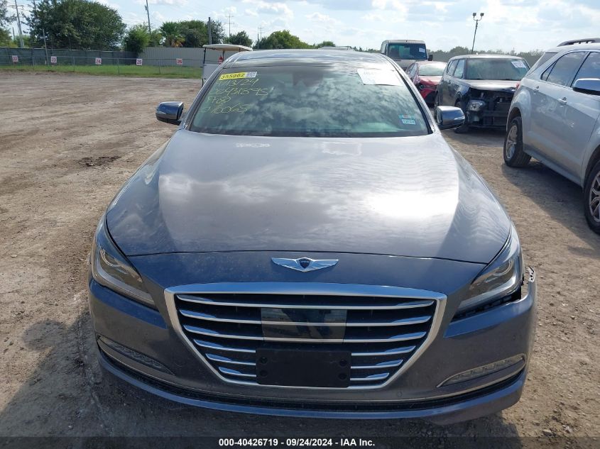 2015 Hyundai Genesis 5.0 VIN: KMHGN4JF3FU070065 Lot: 40426719