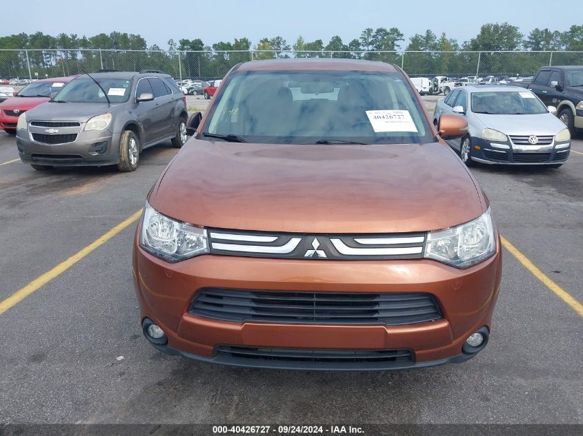 2014 Mitsubishi Outlander Se VIN: JA4AD3A30EZ013198 Lot: 40426727