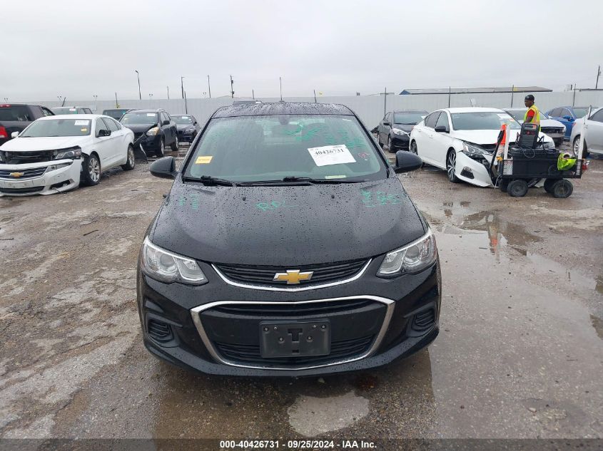 1G1JF5SB0K4127317 2019 Chevrolet Sonic Premier