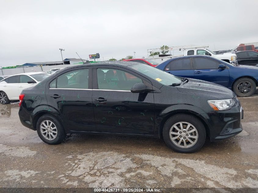 2019 Chevrolet Sonic Premier VIN: 1G1JF5SB0K4127317 Lot: 40426731