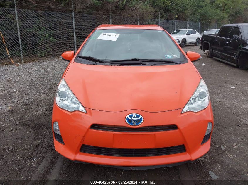 JTDKDTB36E1075972 2014 Toyota Prius C Three