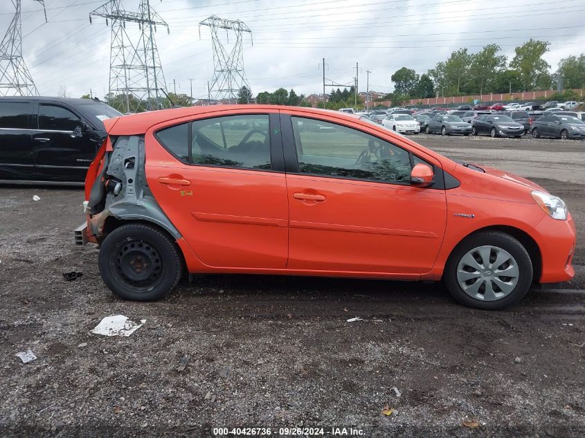 JTDKDTB36E1075972 2014 Toyota Prius C Three