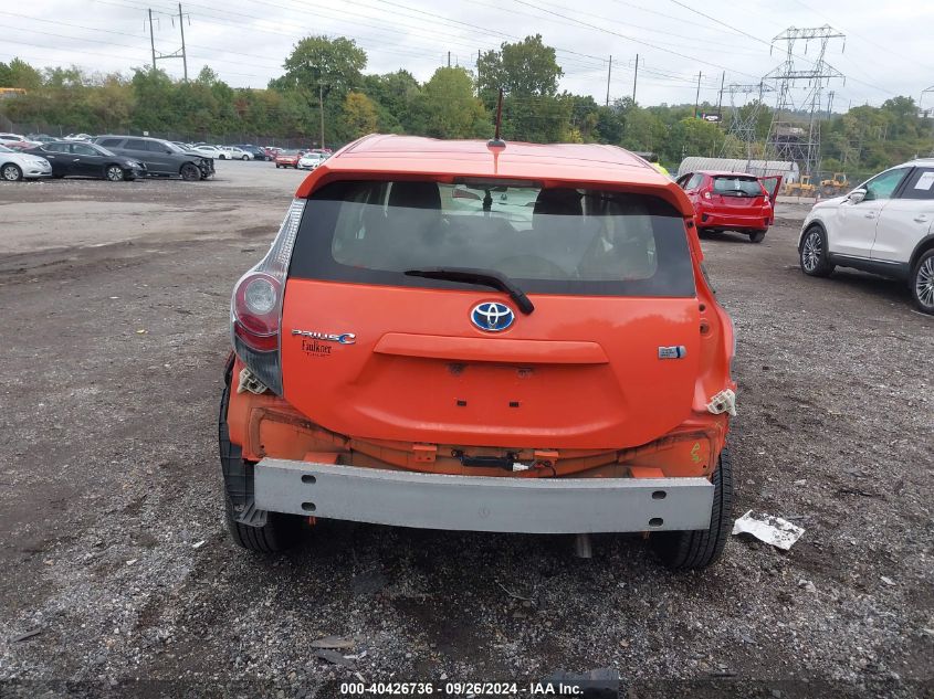 JTDKDTB36E1075972 2014 Toyota Prius C Three