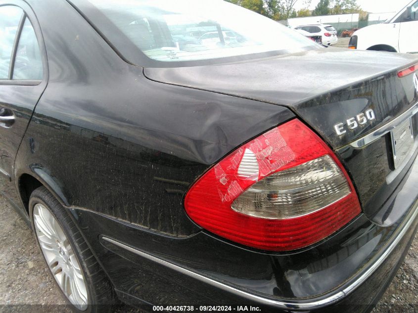 2007 Mercedes-Benz E 550 VIN: WDBUF72X97B061248 Lot: 40426738