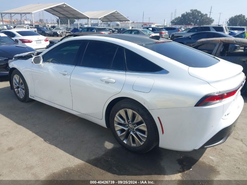 JTDAAAAA2NA006575 2022 Toyota Mirai Xle