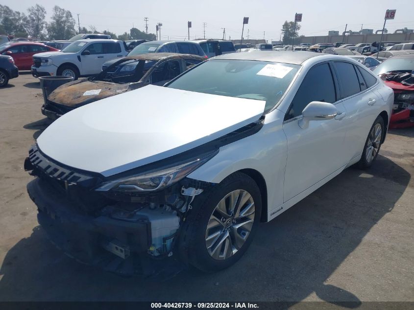 VIN JTDAAAAA2NA006575 2022 TOYOTA MIRAI no.2